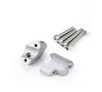 Moto Per Ducati Per Multistrada V4 S V4S V4 Per Pikes Peak Per Accessori Rally Riser Manubrio Moto Supporto Morsetto Rialzo Accessori(ARGENTO)