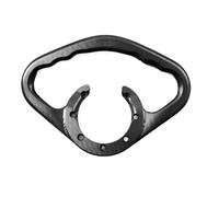 Moto per passeggero impugnatura a mano di supporto bracciolo compatibile con CBR600F CBR600RR 900RR 1000RR 1100xx VFR800F Modelli(Black)