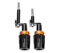 Moto Per Per Ninja400 Per Ninja 400 Z400 Z 400 2018-2023 Slider Telaio Moto Paraurti Caduta Crash Pad Crash Guard Protector Accessori(Arancia)