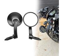 Moto Per Sportster 883 Dyna Touring Glide Chopper 7/8 "Manubrio Bar End Specchi Vista Posteriore Laterale Specchio