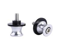 Moto Per Suzuki GSX250R DL250 GW250 GSXR600 GSXR750 GSXR1000 GSXS750 SV650 Moto 8MM Forcellone Bobine Slider Viti M8 Universali Accessori(ARGENTO)