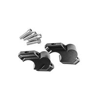 Moto Per TRACER9 Per T&RACER 9 GT 2021-2023 Manubrio Riser Trascinare Maniglia Bar Morsetto Estendere Adattatore Morsetto Manubrio(Black-LOGO)