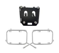 Moto Per VOGE Per DS300 Per DS 300 300DS 2022-ON Portapacchi Posteriore Bauletto Superiore Borsa Laterale Supporto Per Portapacchi Anteriore(Silver One Set)