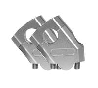 Moto Per Y&amaha Per MT07 Per MT09 Morsetto Universale Manubrio 28 Mm 22 Mm Riser Manubrio Moto Accessori(SILVER-22MM)