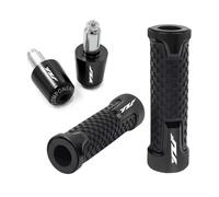 moto Per Yamaha YZF-R1 YZF-R3 YZF-R6 YZF-R15 YZF-R25 YZF-R125 YZF R Yzf R1 R3 R6 7/8"22MM Manubrio Manopole Tappi Terminali estremità della maniglia(Black)
