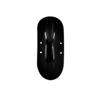 Moto Personalizzata Breve Parafango Anteriore Della Copertura Gloss Nero Acciaio Ferro Per Ha&rley Per Per Sportster Forty Eight 48 XL1200X XL 1200 2010-2020 Parafango