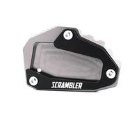Moto Piastra Cavalletto Supporto Per Cavalletto Laterale Per Ducati Scrambler Icon Dark Full Throttle Scrambler 1100 800 Desert Sled(Titanio)