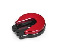 moto Piastra Supporto Laterale Accessori Per moto Cavalletto laterale Supporto estensione base appoggio piede Per Vespa Primavera Sprint 125 150 150S LX LXV(No LOGO - Red)