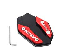 Moto Piede Cavalletto Laterale Pad Piastra Cavalletto Piastra Di Ingrandimento CNC Cavalletto Laterale Ingrandire Pad Per Yama&ha YZFR3 YZFR25 R3 R25 MT03 MT25 2019-2022(20)