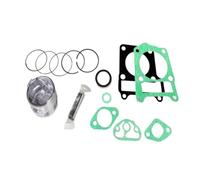 Moto Pistone Compatibile Con Per YBR125 Per YB125 Set Guarnizioni Gruppo Pistone Moto Kit Pistone Motore Accessori Moto Pistone Da 54 Mm, Anello Perno Da 15 Mm, 1,0 * 1,0 * 2,0 Mm