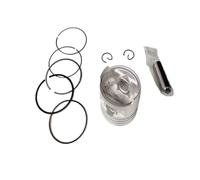 Moto Pistone Compatibile Con Per ZY125 Per ZY125T-3 Set Guarnizioni Pistone Gruppo Pistone Moto Kit Pistone Motore 51.5mm