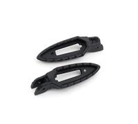 Moto Poggiapiedi Per DUCATI Diavel 1260 Diavel 1200 2011-2022 Poggiapiedi Gomma Per Accessori Moto Poggiapiedi Supporto Pedale Motocross Pedali motocicletta(Black No Cover)