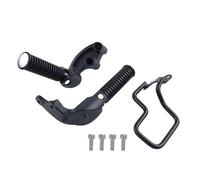 Moto Poggiapiedi Per Indian Per Scout Per Bobber Per Sixty Per Twenty Per Rogue 2015-2023 Poggiapiedi Passeggero Motocicletta Pedane Pieghevoli Accessori Portapacchi Pedali motocicletta(Black Kit)