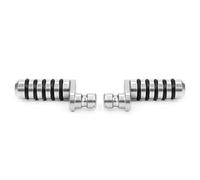 Moto Poggiapiedi Per Moto Per Guzzi Per V85 850 TT E4 E5 V100 1000 Per Mandello/S Per Stelvio Per Norge 1200 NTX 8V E3 GT Leva Del Cambio Pedale Freno Posteriore Moto Pedaline Moto(D'argento)