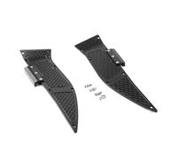 Moto Poggiapiedi Per NVX155 Per NVX125 Per Aerox155 Per NVX 155 125 Per Aerox 155 2015-19 Scooter Pedana Anteriore Posteriore Pedana Poggiapiedi Pedale Piastra Pedali motocicletta(Nero)