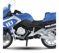 Moto polizia con luci e suoni con licenza ufficiale
