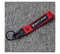 Moto Portachiavi Per YAMAHA MT09 MT-09 FZ09 FZ-09 MT 09 FZ 09 Moto Portachiavi Portachiavi Nylon Tessuto Cuciture Regalo Souvenir Moto Portachiavi (Colore : Rosso, Size1 : 1)