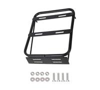Moto Portapacchi Portante Portapacchi posteriore per motocicletta staccabile robusto con piastra supporto per vite base per cestino telaio per schienale scatola portaoggetti