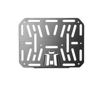 Moto Portapacchi Portapacchi Anteriore Bicicletta Bicicletta Pieghevole Portapacchi Anteriore Fai-da-te Adattatore Base Borsa Bicicletta Staffa Anteriore Integrata Posteriore(Nero)