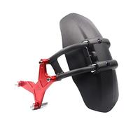 Moto prolunga parafango Moto Parafango Posteriore Per Per Nmax155 Per Nmax 155 Per N-Max155 Per N-Max Scooter Ruota Hugger Splash Guard Protector(Rosso)
