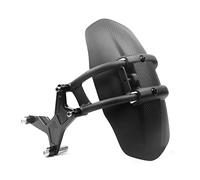 Moto prolunga parafango Moto Parafango Posteriore Per Per Nmax155 Per Nmax 155 Per N-Max155 Per N-Max Scooter Ruota Hugger Splash Guard Protector(Nero)