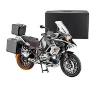 Moto radiocomandata dinamica in lega pressofusa in scala 1/6, 2,4 G, telecomando da collezione, con accensione, suono del motore, luci a LED ed effetto spray di scarico, per gli appassionati