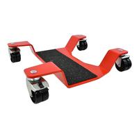 Moto Rangierhilfe per Principale 400 KG Rangierplatte Rangierwagen Rosso