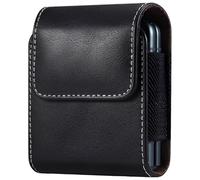 Moto Razr 2025 Custodia con clip da cintura, fondina verticale in pelle PU, presa forte, misure 8,0 x 9,5 x 3,0 cm