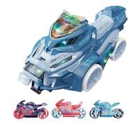 Moto RC,Auto di Stunt Girando a 360 Gradi,Moto telecomandata con suoni e - per, feste, compleanni e gioco al coperto