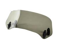 Moto Regolabile Clip-On Parabrezza Estensione Spoiler Parabrezza Deflettore Aria Per Suzuki DL 650 V-Strom 1000 X-Creen(2)