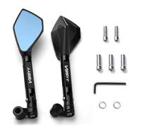 Moto retrovisore Specchietti Retrovisori Per Moto Per MOTO Per GUZZI V85TT V 85 TT V85 Specchietto Retrovisore Laterale Per Manubrio Specchietti Manubrio(Nero)