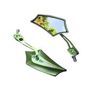 Moto Retrovisore Specchietti retrovisori universali per moto, 2 x, rotazione a 360 gradi, specchietti retrovisori laterali per moto e scooter, 8/10 mm