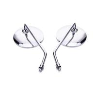 Moto Retrovisore Specchio rotondo Accessori per motocicli 10 mm vite Specchio retrovisore moto Bicicletta elettrica Specchio retrovisore ciclomotore Specchio laterale