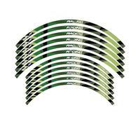 Moto Rim Strisce Ruota Adesivi Per K & Awasaki Per KLX140G 230 230R 250 S Per SA 250 H T 300 300R 400 400R 450R 97-21 12PS 21 "18"(11)