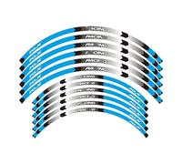 Moto Rim Strisce Ruota Adesivi Per K & Awasaki Per KLX140G 230 230R 250 S Per SA 250 H T 300 300R 400 400R 450R 97-21 12PS 21 "18"(2)