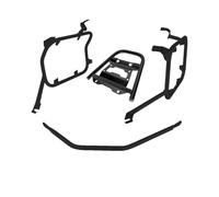 Moto Ripiano Portabagagli Per CRF1100L Africa Twin Adventure Sport 2021 Portapacchi In Acciaio Inossidabile Per Moto, Borse Laterali, Bauletto E Staffa(Nero)