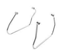 Moto Ripiano Portabagagli Per Softail Slim FLSL 2018-2021 Street Bob FXBB 2019 STANDARD FXST 2023 2022 Staffa Di Supporto Borsa Laterale Moto(Chrome)