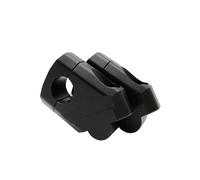 Moto Riser Accessori Per Montaggio Su Morsetto Per Barra Rialzata Per Rialzo Manubrio Moto Moto Manubrio Risers(22mm Black)