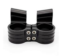 Moto Riser Morsetto Manubrio Clip di Ricambio per Motociclette Clip sul Manubrio Riser Regular 31mm-55mm 30 32 33 34 35 40 41 43 45 50MM Morsetti Manubrio (Color : Black Riser 33mm)