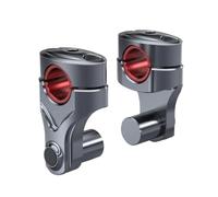 Moto Riser Morsetto Montante Per Rialzo Manubrio Moto Manubrio Accessori Modifica Del Sedile Fisso Universale 22 MM 28 MM Moto Manubrio Risers(Titanium)