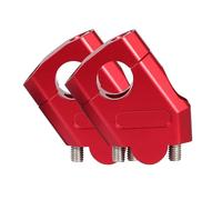 Moto Riser Per BMW R850R F800ST R1150R R 850R F 800 ST R 1150 R Moto Manubrio Riser Bar Mount Maniglia Morsetto Manubrio Riser Morsetto(22mm Red)