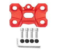 Moto Riser Per PCX125 PCX150 PCX160 Maniglia Per Moto Codice Di Pressione Blocco Fissaggio Del Riser Manubrio Staffa Montaggio Espandibile(Rosso)