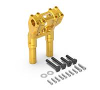 Moto Riser Per Street Per Glide Per FLHX Per Road Per King Per FLHR Per Electra Per Softail Per Deluxe Riser Manubrio Da 28 Mm 8"/ 7"/ 6"/ 5"(Oro)