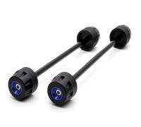 Moto Ruota Paratelaio Compatibile Con Aprilia Per RS 660 Per Tuono 660 2021 2022 2023 Assale Anteriore Posteriore Forcella Crash Sliders Protezione Moto Blocco Di Protezione Mozzo Ruota(Blue)