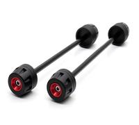 Moto Ruota Paratelaio Compatibile Con Aprilia Per RS 660 Per Tuono 660 2021 2022 2023 Assale Anteriore Posteriore Forcella Crash Sliders Protezione Moto Blocco Di Protezione Mozzo Ruota(Red)