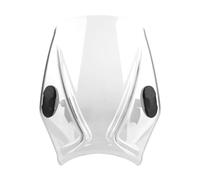 Moto Schermo Bicicletta Parabrezza Per XSR700 Per XSR900 Per CB650R Parabrezza Per Moto Spoiler Per Parabrezza Universale Per Moto Da Strada(Transparent)