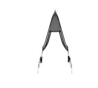 Moto Schienale Bauletto Schienale per moto da 16-29 pollici, schienale passeggero staccabile per moto, telaio resistente con accessori di montaggio per imbottitura posteriore
