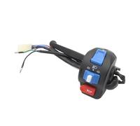 Moto Scooter Ciclomotore 7/8 "Interruttore Luce Sinistra Controllo Indicatori Di Direzione Clacson Con Tubo Manubrio 22mm 8 Fili Con Leva Freno Interruttore di controllo della maniglia