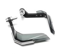 Moto Scudo Paramani Per CB125R Per CBR1000RR Antivento 7/8 "Protezioni Manubrio Moto Scooter Protezione Leva Freno Paraleve Moto(Silver)