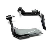 Moto Scudo Paramani Per CB125R Per CBR1000RR Antivento 7/8 "Protezioni Manubrio Moto Scooter Protezione Leva Freno Paraleve Moto(Black)